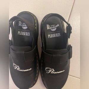 Dr Martens x Pleasures slingback sz US 9 W / US 7 M - worn only once!